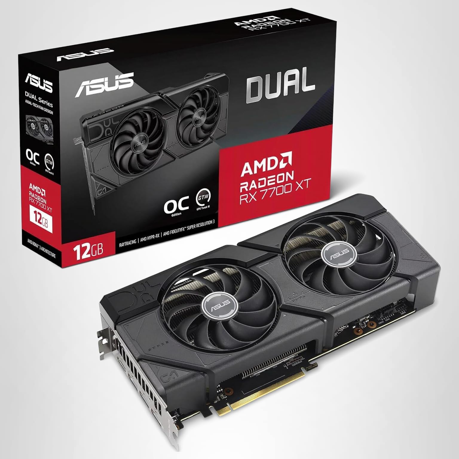 ASUS Dual Radeon™ RX 7700 XT O12G GDDR6X (PCIe 4.0, 12GB GDDR6X, HDMI 2.1, DisplayPort 2.1) - Image 25