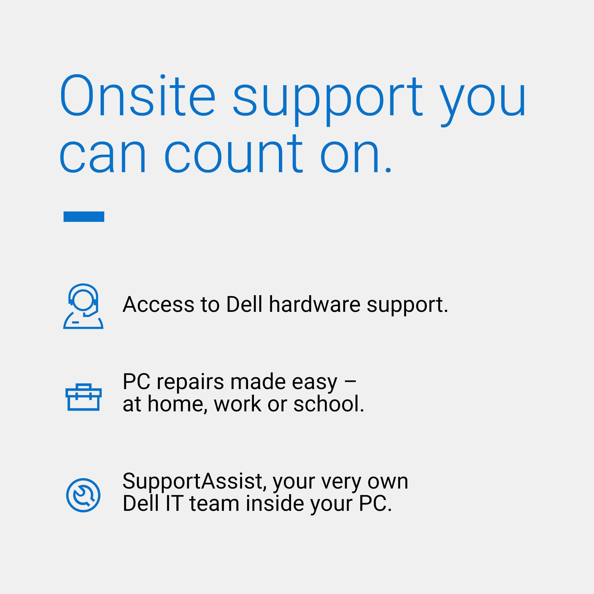 Dell 15 Laptop DC15255-15.6-inch FHD 120Hz Display, AMD Ryzen 5-7520U, 8GB LPDDR5 RAM, 512GB SSD, Radeon 610M Graphics, Windows 11 Home, Onsite Service - Carbon Black - Image 12